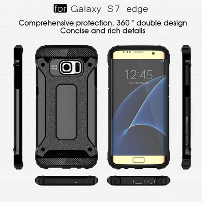 Samsung Galaxy S7 Edge G935 TPU PC Outdoor Case Hybrid Carbon Look Schutz Hülle