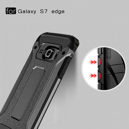 Samsung Galaxy S7 Edge G935 TPU PC Outdoor Case Hybrid Carbon Look Schutz Hülle
