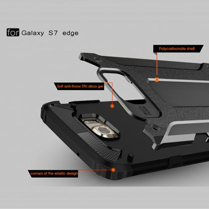 Samsung Galaxy S7 Edge G935 TPU PC Outdoor Case Hybrid Carbon Look Schutz Hülle