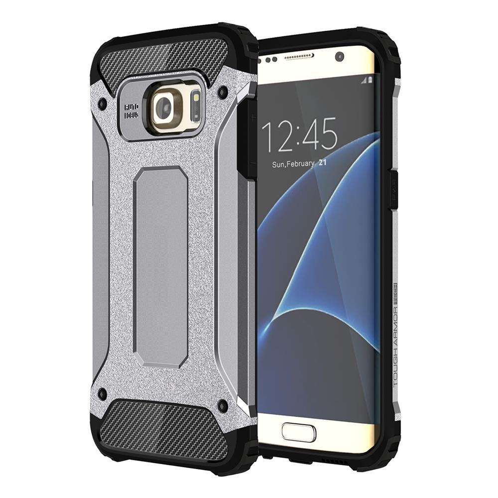 Samsung Galaxy S7 Edge G935 TPU PC Outdoor Case Hybrid Carbon Look Schutz Hülle