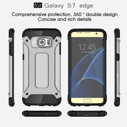 Samsung Galaxy S7 Edge G935 TPU PC Outdoor Case Hybrid Carbon Look Schutz Hülle