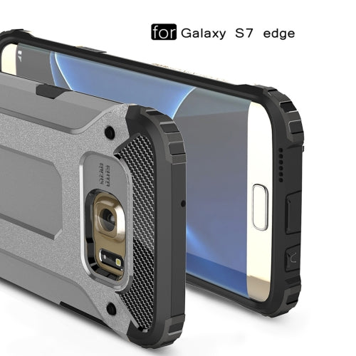 Samsung Galaxy S7 Edge G935 TPU PC Outdoor Case Hybrid Carbon Look Schutz Hülle