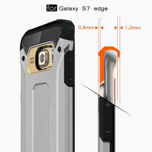 Samsung Galaxy S7 Edge G935 TPU PC Outdoor Case Hybrid Carbon Look Schutz Hülle