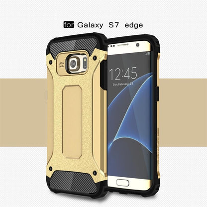 Samsung Galaxy S7 Edge G935 TPU PC Outdoor Case Hybrid Carbon Look Schutz Hülle