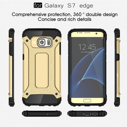 Samsung Galaxy S7 Edge G935 TPU PC Outdoor Case Hybrid Carbon Look Schutz Hülle