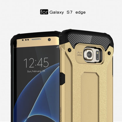 Samsung Galaxy S7 Edge G935 TPU PC Outdoor Case Hybrid Carbon Look Schutz Hülle