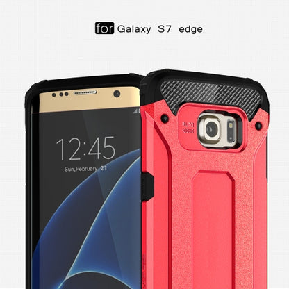 Samsung Galaxy S7 Edge G935 TPU PC Outdoor Case Hybrid Carbon Look Schutz Hülle