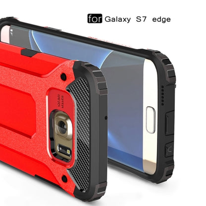 Samsung Galaxy S7 Edge G935 TPU PC Outdoor Case Hybrid Carbon Look Schutz Hülle