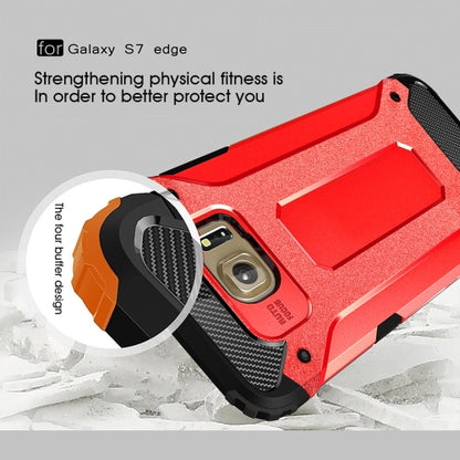Samsung Galaxy S7 Edge G935 TPU PC Outdoor Case Hybrid Carbon Look Schutz Hülle