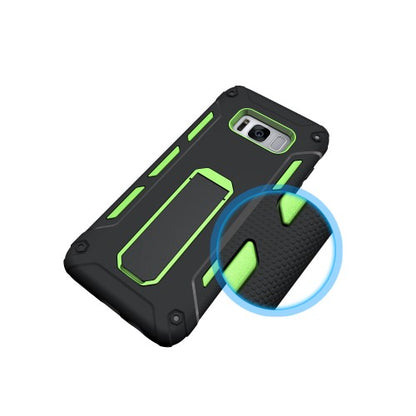 Outdoor Case für Samsung Galaxy S8 G950 PC TPU Hybrid Griffig Kickstand