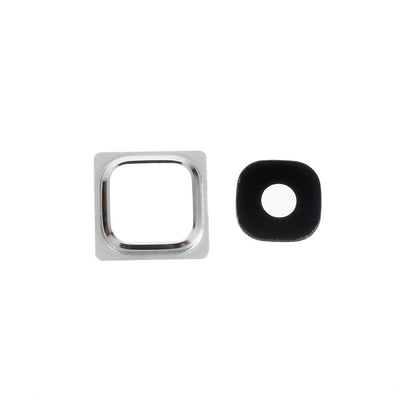 Kamera Linse für Samsung Galaxy S5 Mini Ring Cover Lens Silber