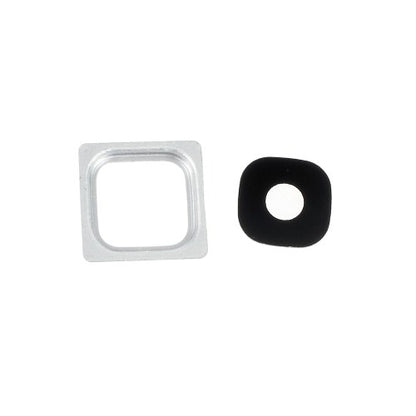 Kamera Linse für Samsung Galaxy S5 Mini Ring Cover Lens Silber