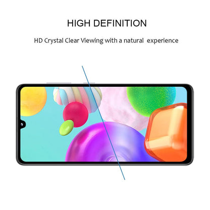 Schutzglas für SAMSUNG GALAXY A41 Full Cover Curved Tempered Glass Schutzfolie