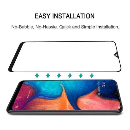 Schutzglas für SAMSUNG GALAXY A20e Full Cover Curved Tempered Glass Schutzfolie