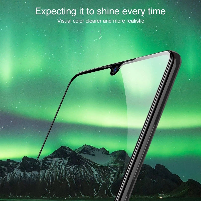 Schutzglas für SAMSUNG GALAXY A40 Full Cover Curved Tempered Glass Schutzfolie