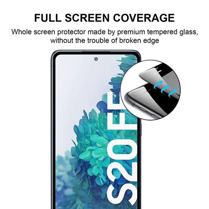 Schutzglas für SAMSUNG GALAXY S20 FE Full Cover Curved Tempered Glass Folie