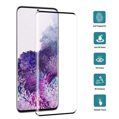 Schutzglas für SAMSUNG GALAXY S20 PLUS Full Cover Curved Tempered Glass Folie