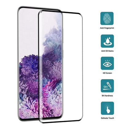 Schutzglas für SAMSUNG GALAXY S20 Full Cover Curved Tempered Glass Schutzfolie
