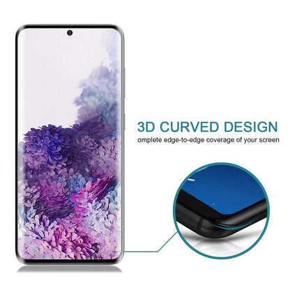 Schutzglas für SAMSUNG GALAXY S20 Full Cover Curved Tempered Glass Schutzfolie