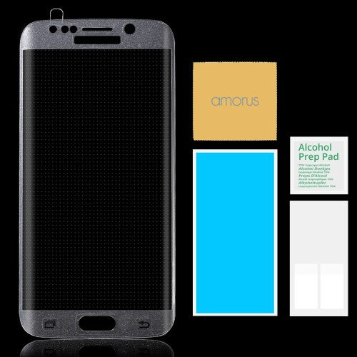 Samsung Galaxy S6 Edge G925 AMORUS Schutzglas Full Coverage Protector 9H