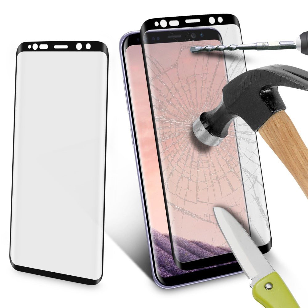 Samsung Galaxy S9 Plus G965 3D Schutzglas Curved Full Coverage 0,26mm Film Tuch