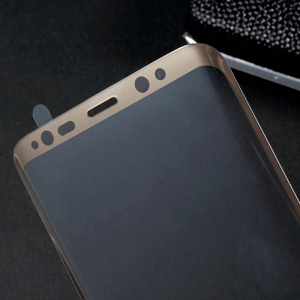 Schutzglas für Samsung Galaxy S8 Full Cover Curved Display Folie Tempered Glass
