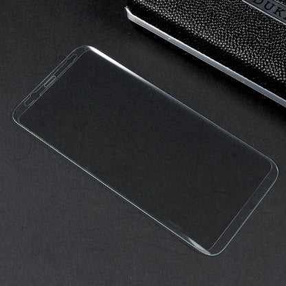 Schutzglas Full Cover Curved Folie Tempered Glass für Samsung Galaxy S8+ G955