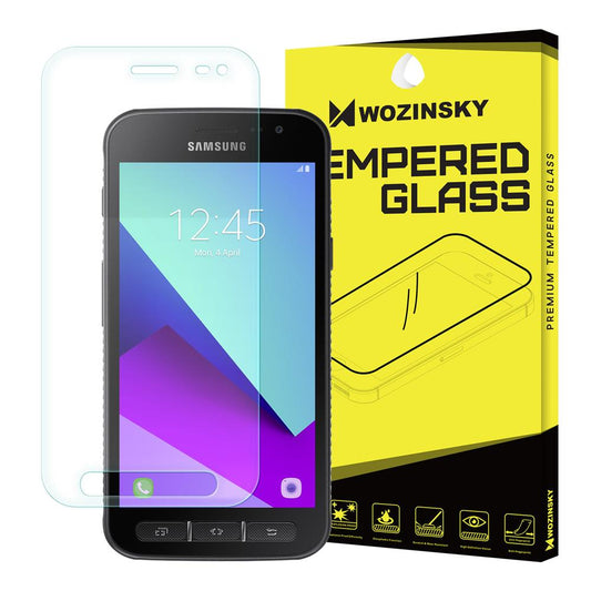 WOZINSKY Schutzglas Folie Tempered Glass Protector für Samsung Galaxy Xcover 4