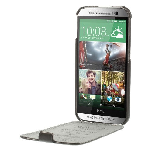 Flip Case für HTC One M8 Crazy Horse