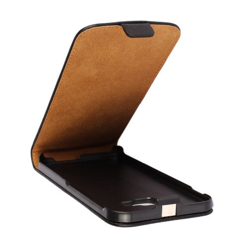 Flip Case für HTC One M9 Echt Leder Vertikal
