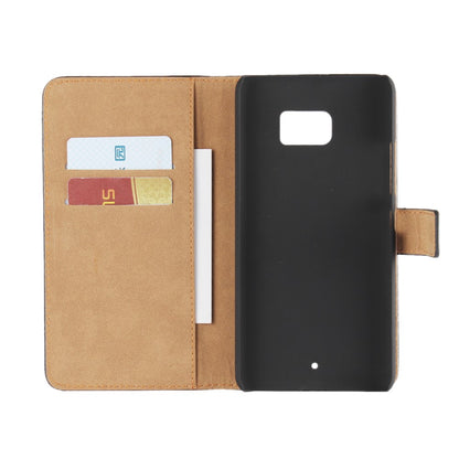 Wallet Case für HTC U ULTRA Genuine Split Echt Leder