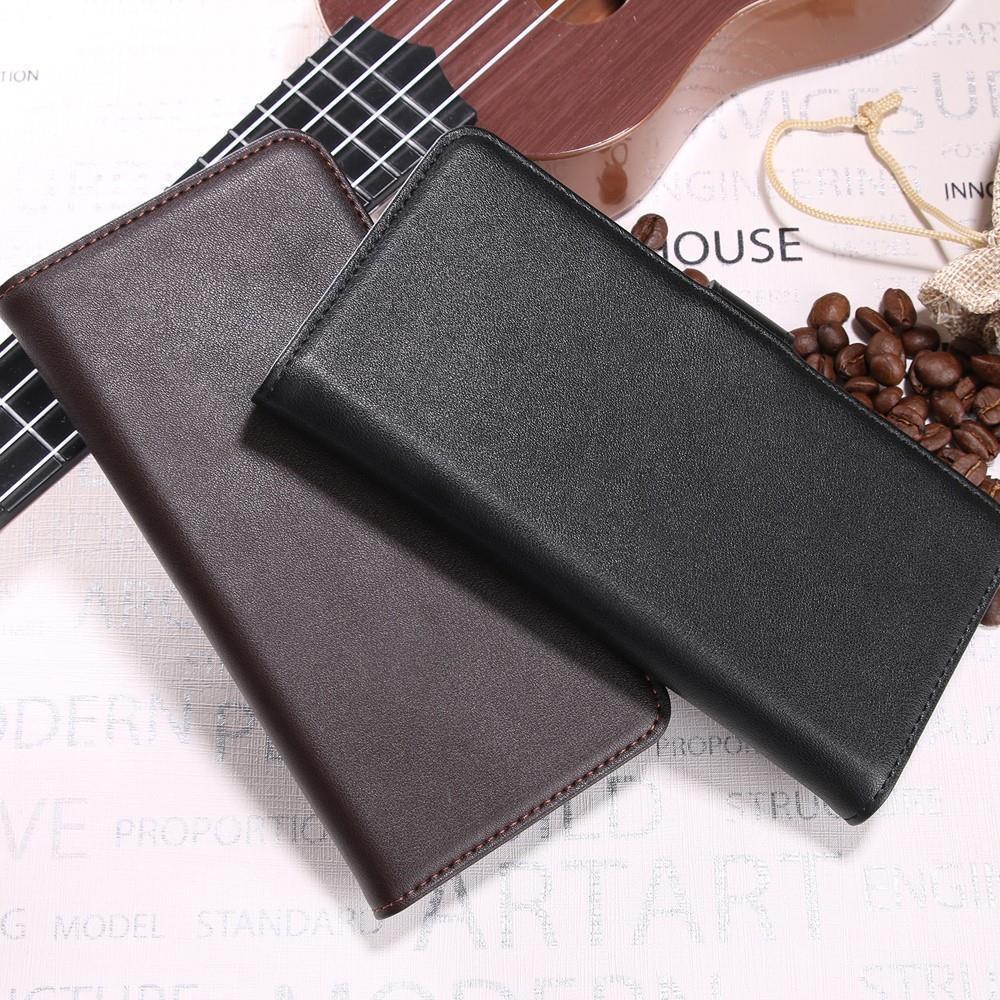 Wallet Case für HTC U12+ Echt Leder Innenfach