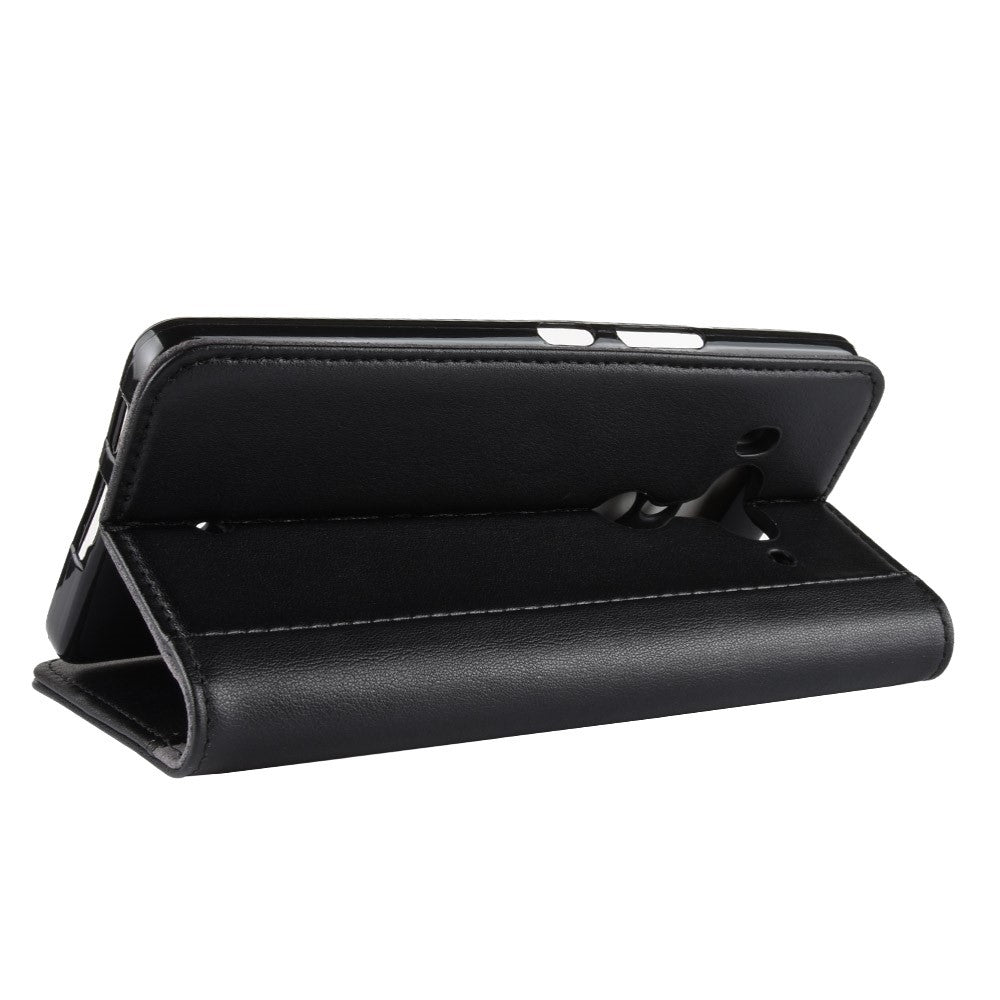 Wallet Case für HTC U12+ Echt Leder Innenfach