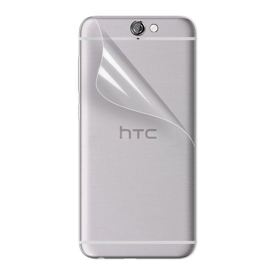 HTC One A9 Schutzfolie Rückseite Klar Back Side Clear Protector Film Shield Tuch