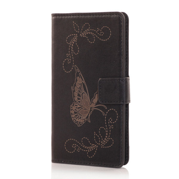 Wallet Case für Sony Xperia Z3 Butterfly Pattern
