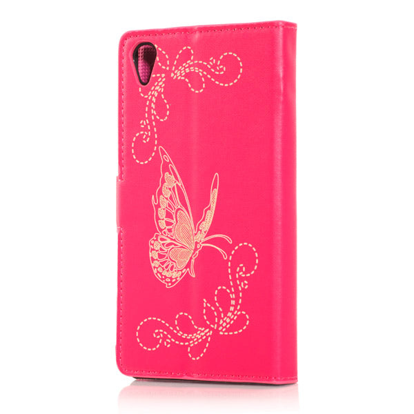 Wallet Case für Sony Xperia Z3 Butterfly Pattern
