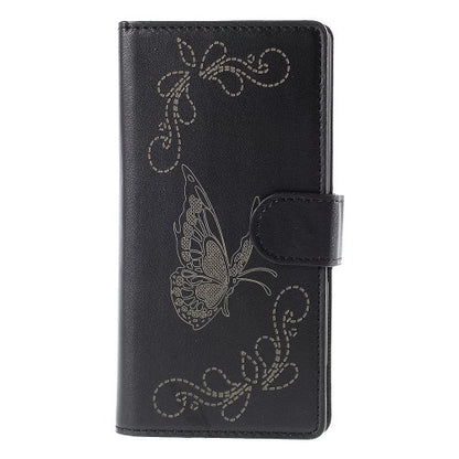 Wallet Case für Sony Xperia Z3+ PLUS Butterfly Pattern