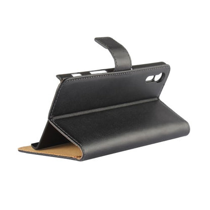 Wallet Case für Sony Xperia XZ XZs Genuine Split Echt Leder