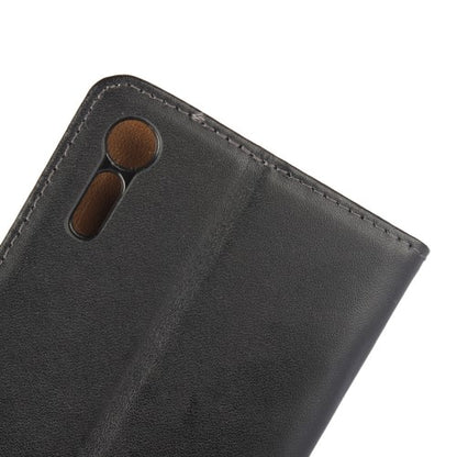 Wallet Case für Sony Xperia XZ XZs Genuine Split Echt Leder