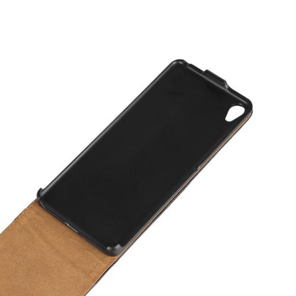 Flip Case für Sony Xperia XA Genuine Split Echt Leder