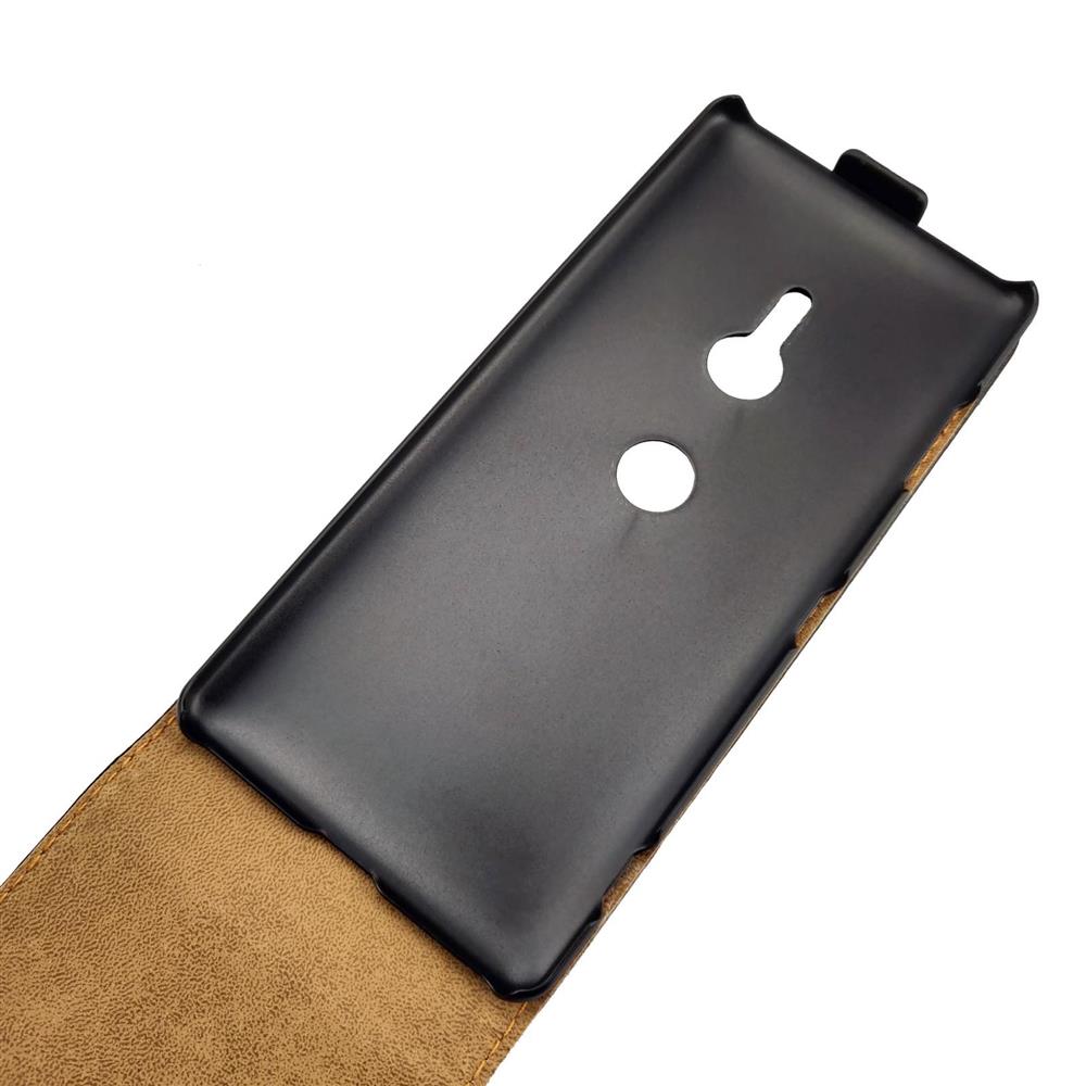Flip Case für Sony Xperia XZ3 TPU Split Echt Leder