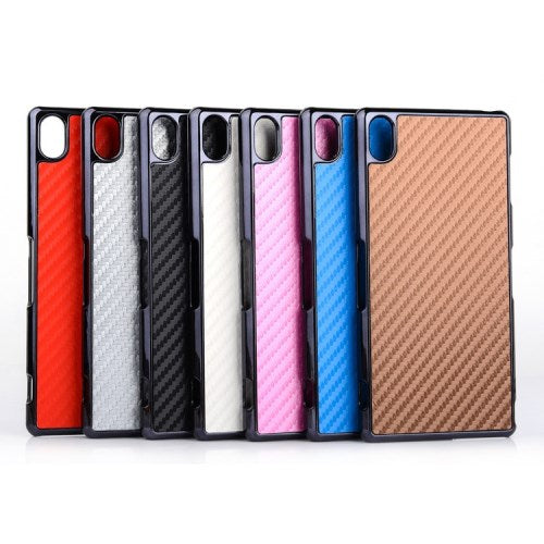 Hard Case für Sony Xperia Z3 Carbon Fiber Optik
