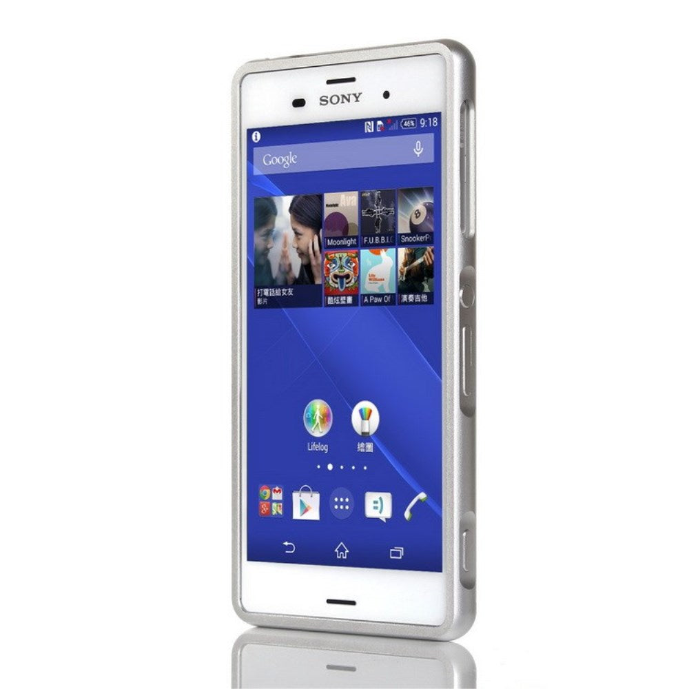 Aluminium Bumper für Sony Xperia Z3 Slide-on Frame