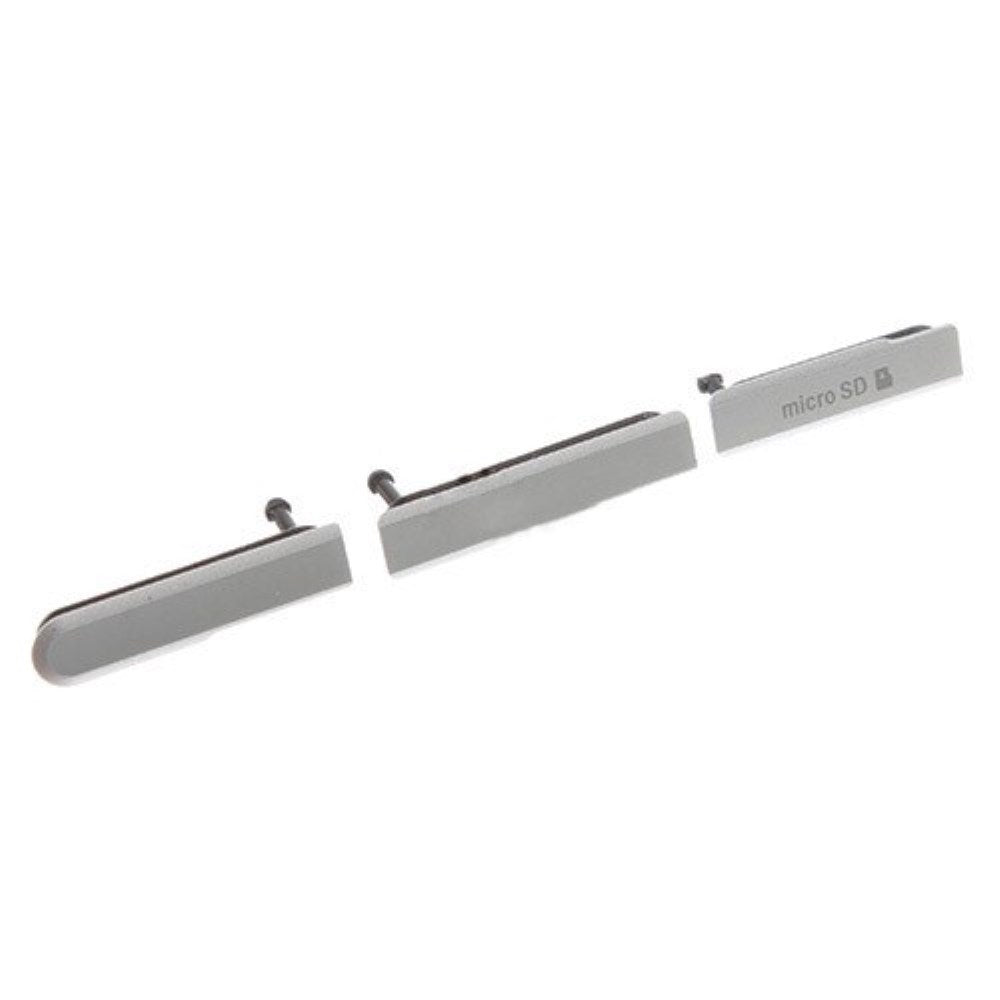 Dust Plug für Sony Xperia Z1 Compact SD Card USB Port SIM Slot Cap Schutz Deckel