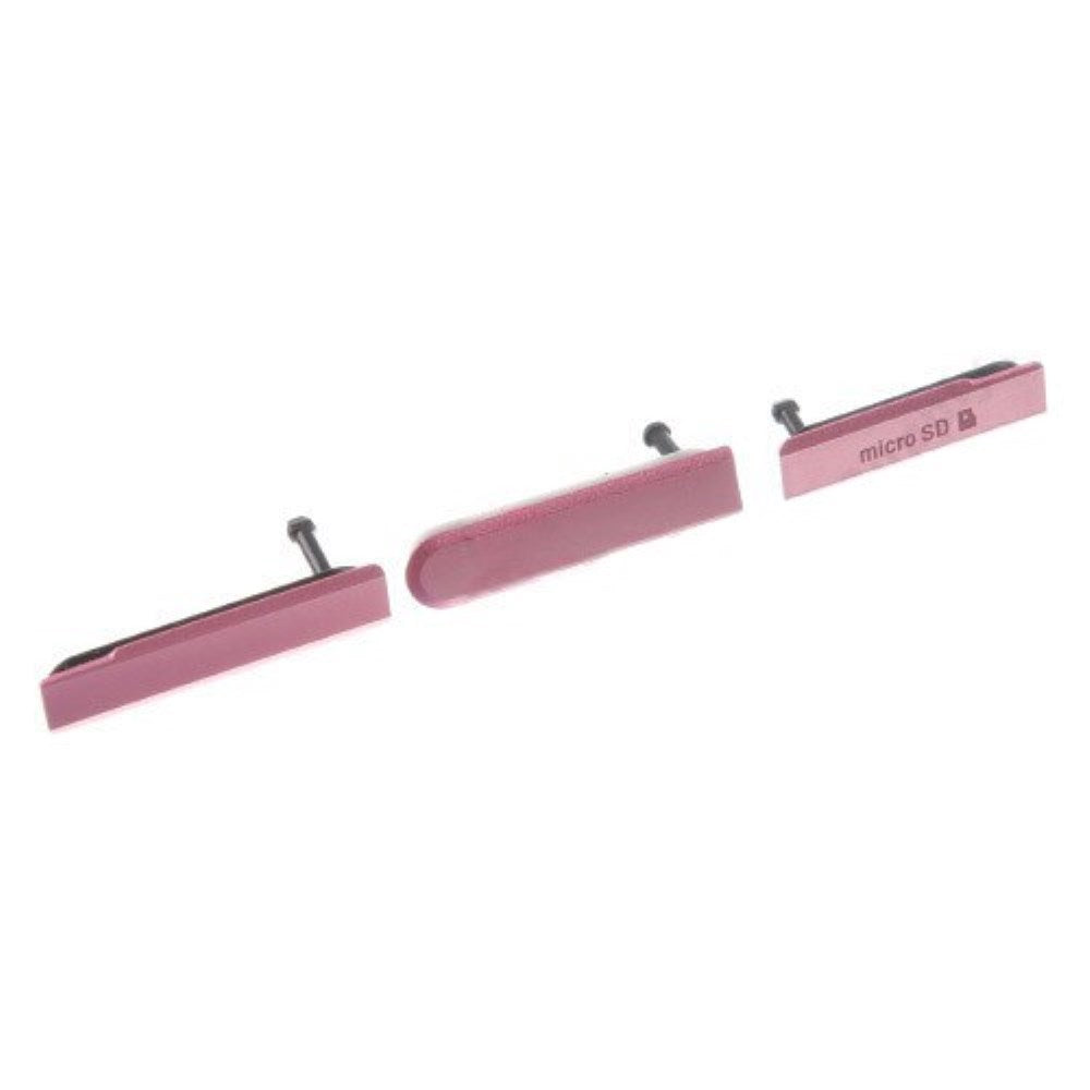 Dust Plug für Sony Xperia Z1 Compact SD Card USB Port SIM Slot Cap Schutz Deckel