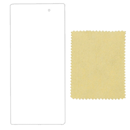 Sony Xperia Z1 L39h Display Schutzfolie Clear LCD Screen Reinigungstuch Klar