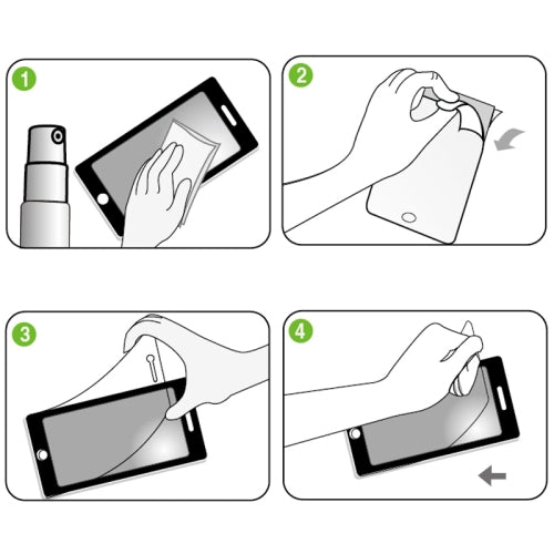 Sony Xperia Z1 L39h Schutzfolie Klar Front + Rückseite LCD Screen Protector Back