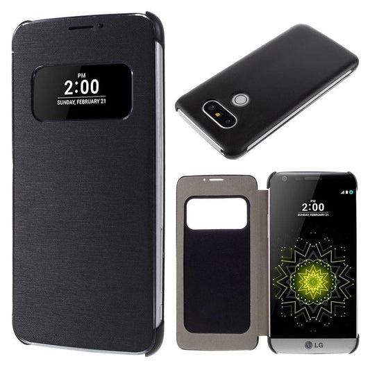 Wallet Case für LG G5 Window View Book Etui