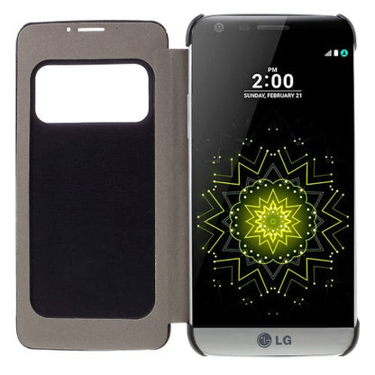 Wallet Case für LG G5 Window View Book Etui