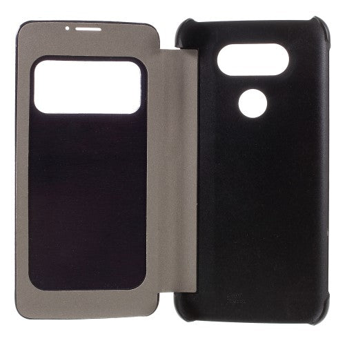 Wallet Case für LG G5 Window View Book Etui
